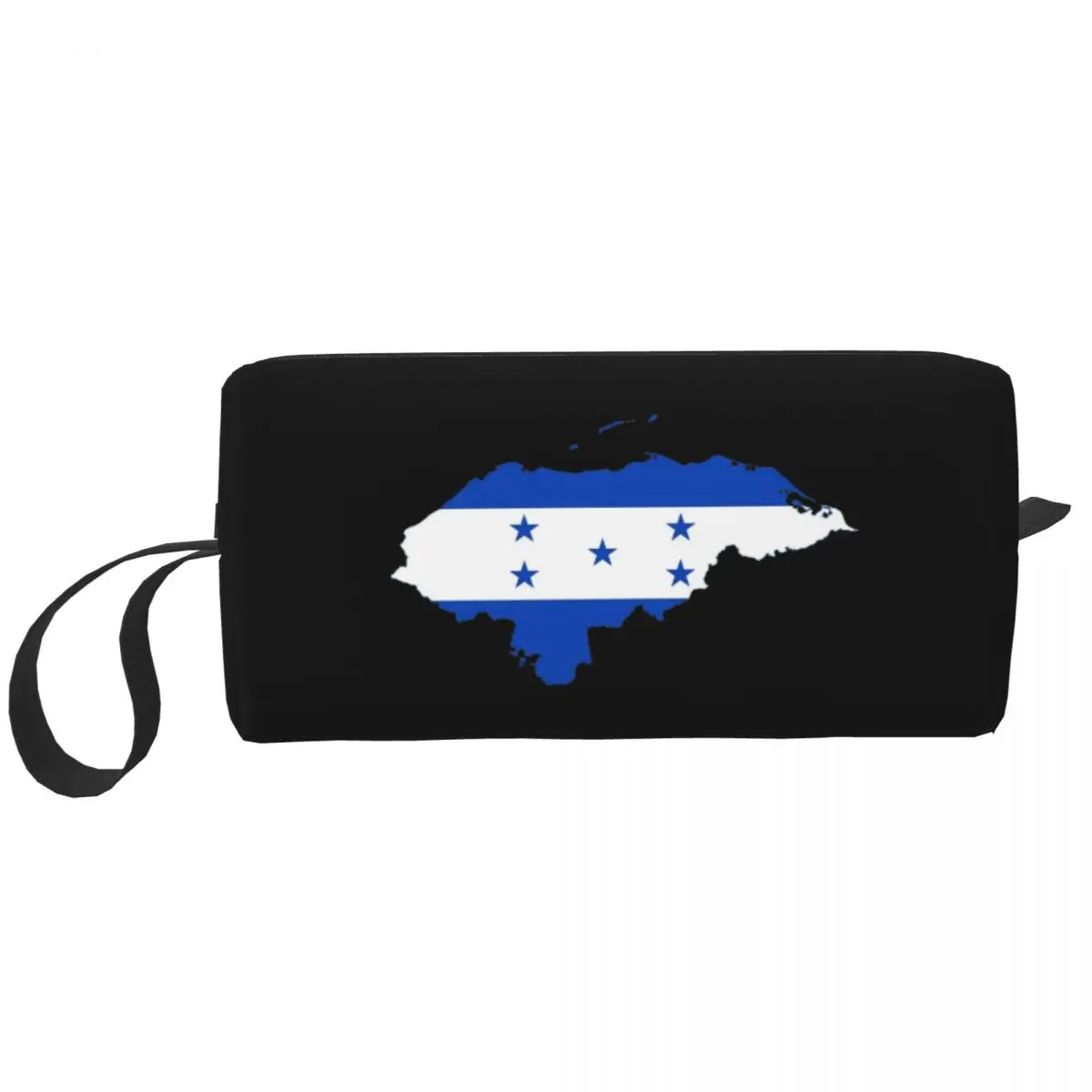 

Honduras Flag Makeup Bags Toiletry Cosmetic Bag Trend Waterproof Pouch for Purse Storage