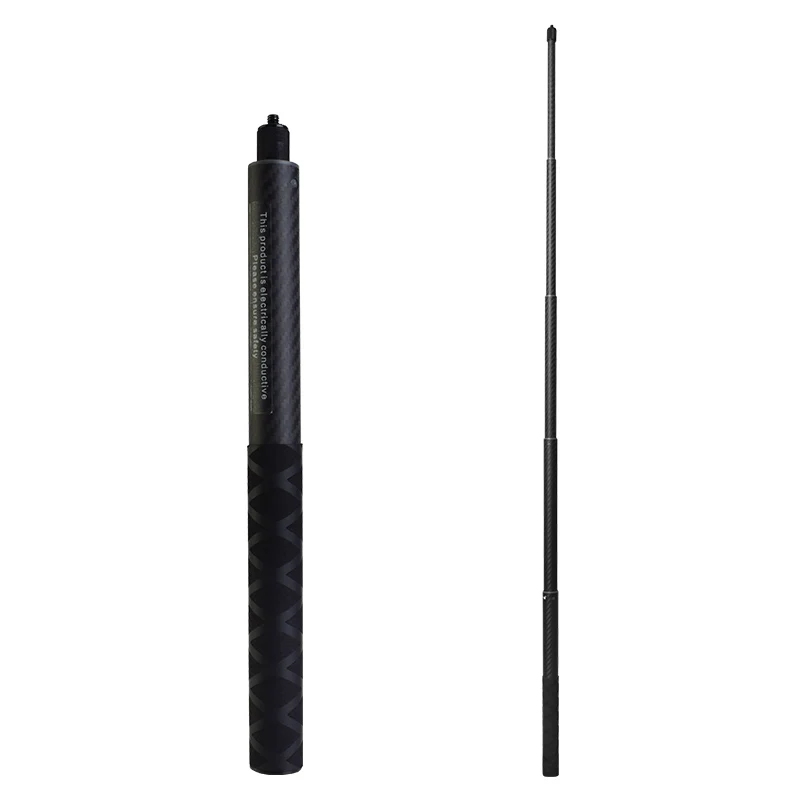 New 115cm Invisible Carbon Fiber Selfie Stick For Insta360 X4 X3 ONE X2 Accessories GoPro Insta 360