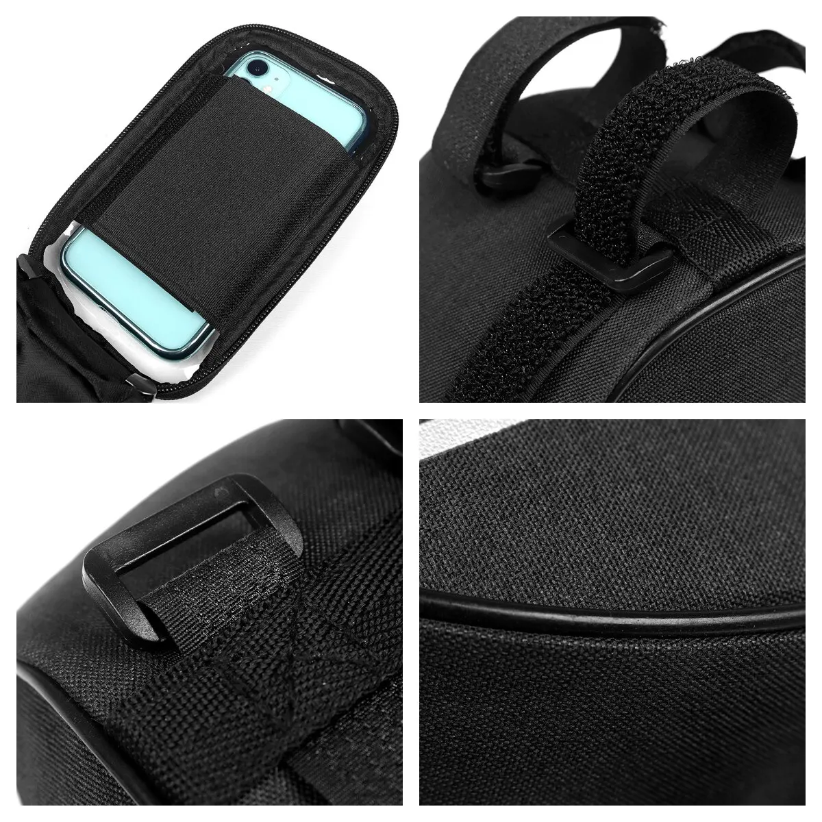 Bicycle Bag 1L Frame Front Top Tube Handlebar Mtb Touch Screen Cycling Phone Holder Accessories