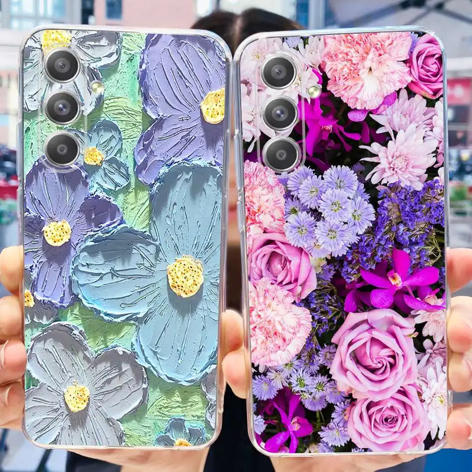 Fashionable Soft Silicone TPU Phone Back Cover with Stylish Print Design