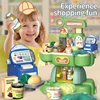 2 In 1 Children's Motorcycle Large Simulation Supermarket Dresser Pretend Play Home Early Educational Toy Kid Birthday Gift 5