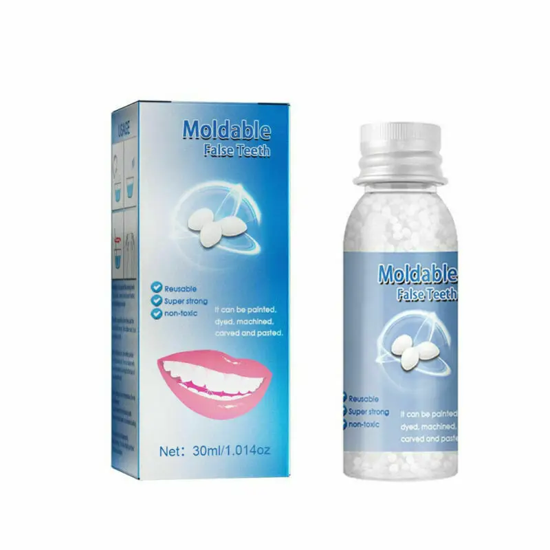 Resin False Teeth That Fit Solid Glue Temporary Tooth Repair Set Moldable  Teeth and Gap False Teeth Glue Denture Tooth Care - AliExpress