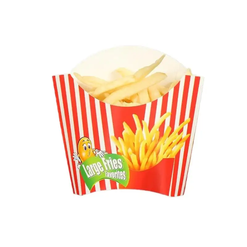 50PCS Disposable Paper French Fry Box Cups for Snacks, Charcuterie, Fruit, Salad and Fr... - SKU PFFB2011 - UGI Packaging