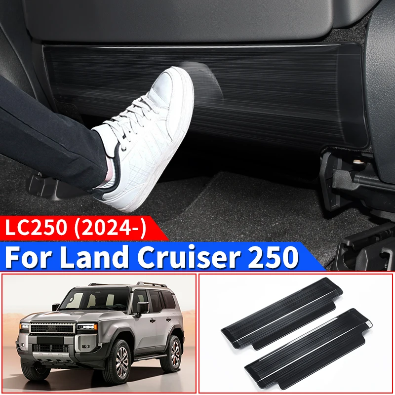 Mittelkonsolen-Abdeckung Für Toyota Land Cruiser 250 - Schwarz ABS Organizer