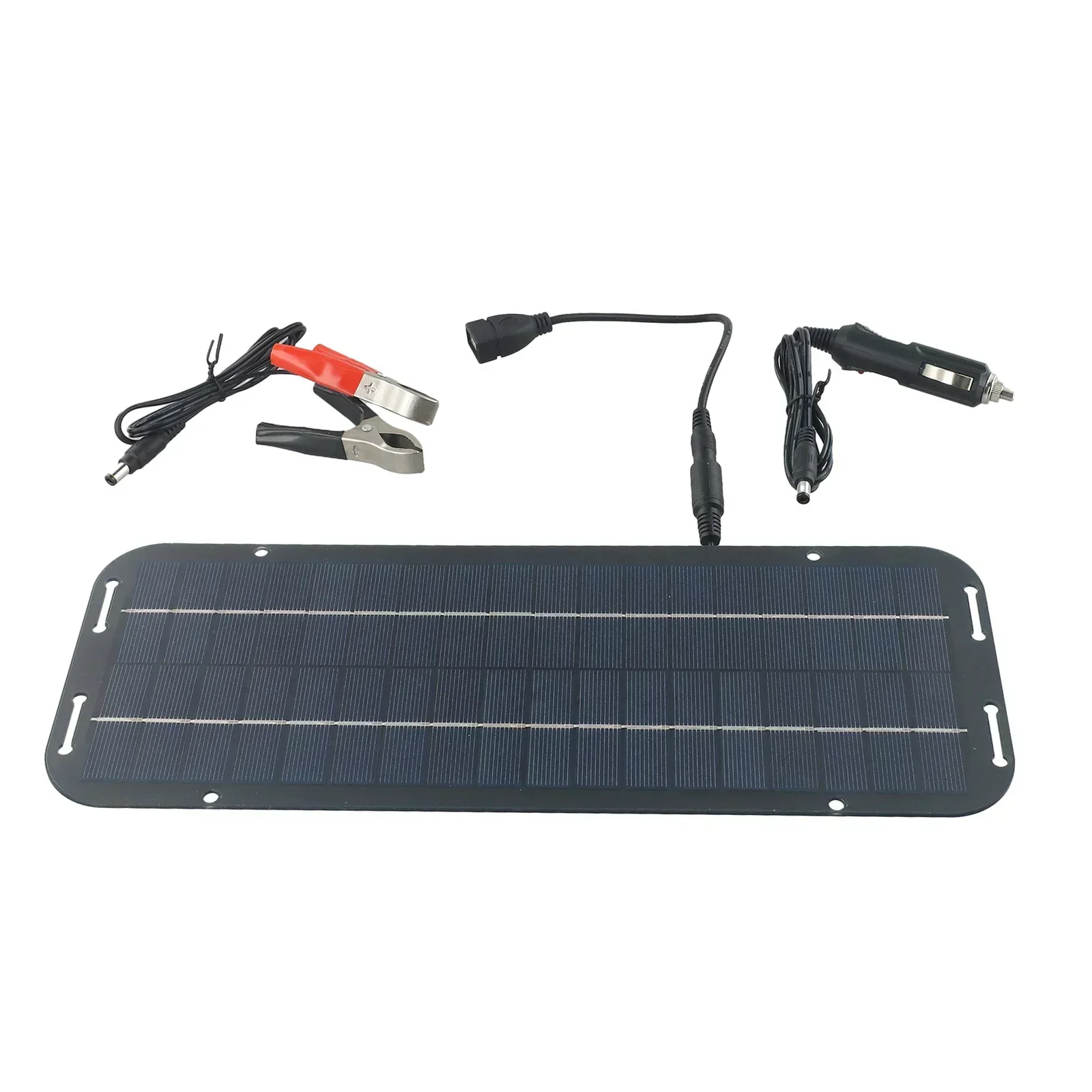 12V Solar Panel Trickle Battery Charger For Caravan Car Van Boat Kit