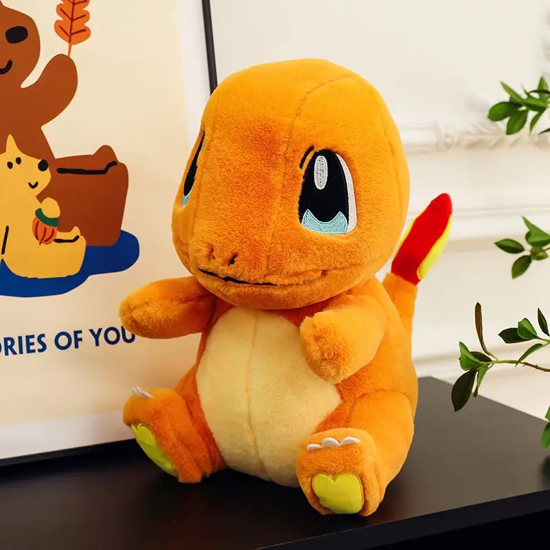 

Pokémon Cartoon Charmander Pet Doll Plush Toy Size Cute Dinosaur Doll Pillow Place Ornament Birthday Holiday Gift