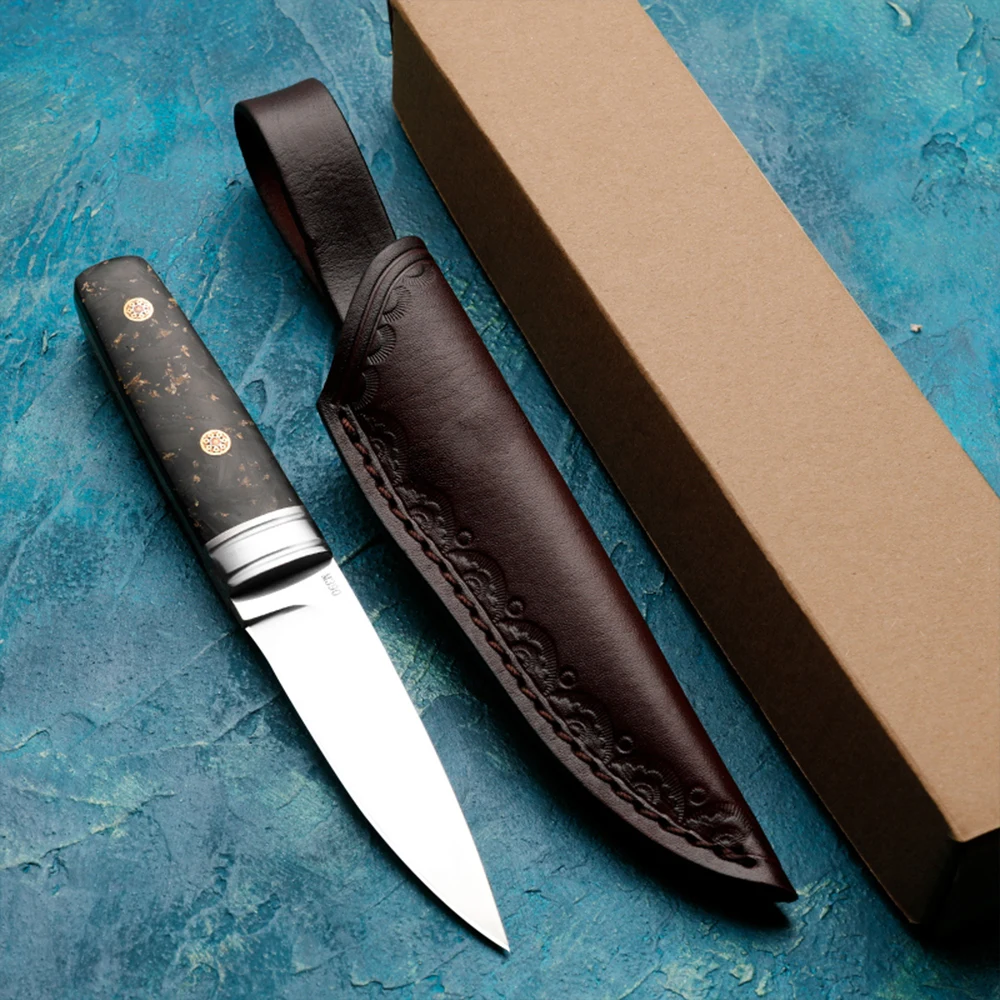 HUANGFU High quality fixed blades, outdoor straight knives, wilderness survival knives, men's tactical knives