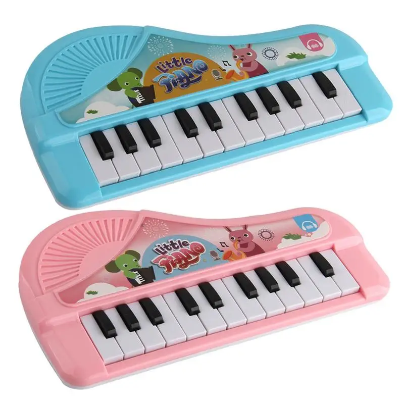 

Piano Keyboard Toy LED Display Digital Electronic Piano Cartoon Interactive Educational Piano Toys For kids Games Accessories