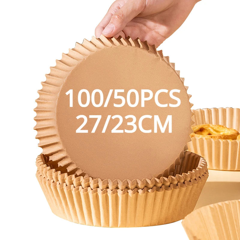 Large Cupcake Liners Pack of 200 2 3/16 X 1 7/8 Tall Cupcake Liners  Greaseproof Baking Cups Muffin Cups White/kraft 