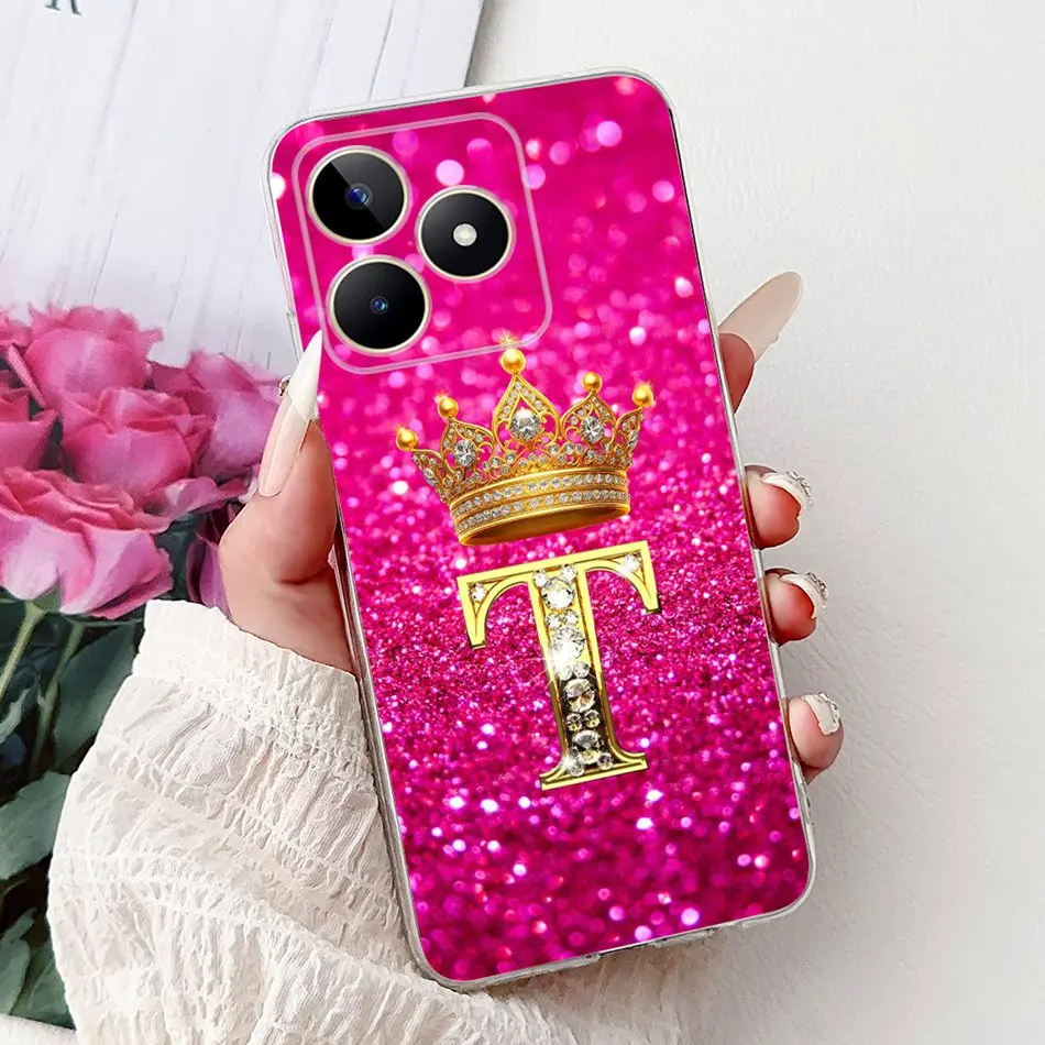 Fashionable Soft Silicone TPU Phone Case - Stylish Letter Design