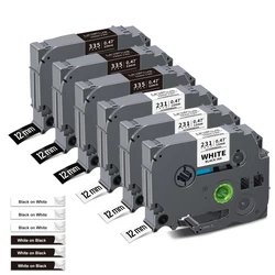 10-Pack 12mm Label Tape (6PK-6)