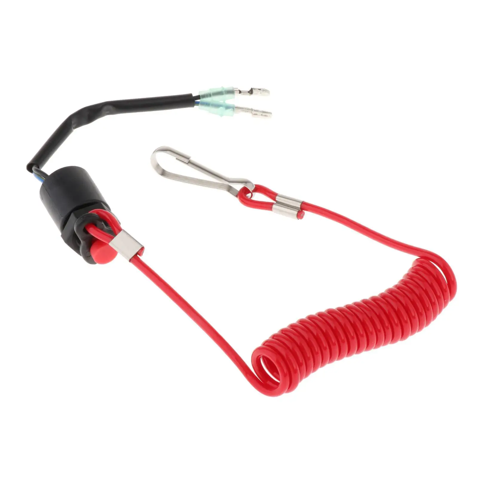 Motorboat Engine Stop Lanyard Outboard Switch Motor Cut Off Switch with Lanyard For Suzuki DT DF