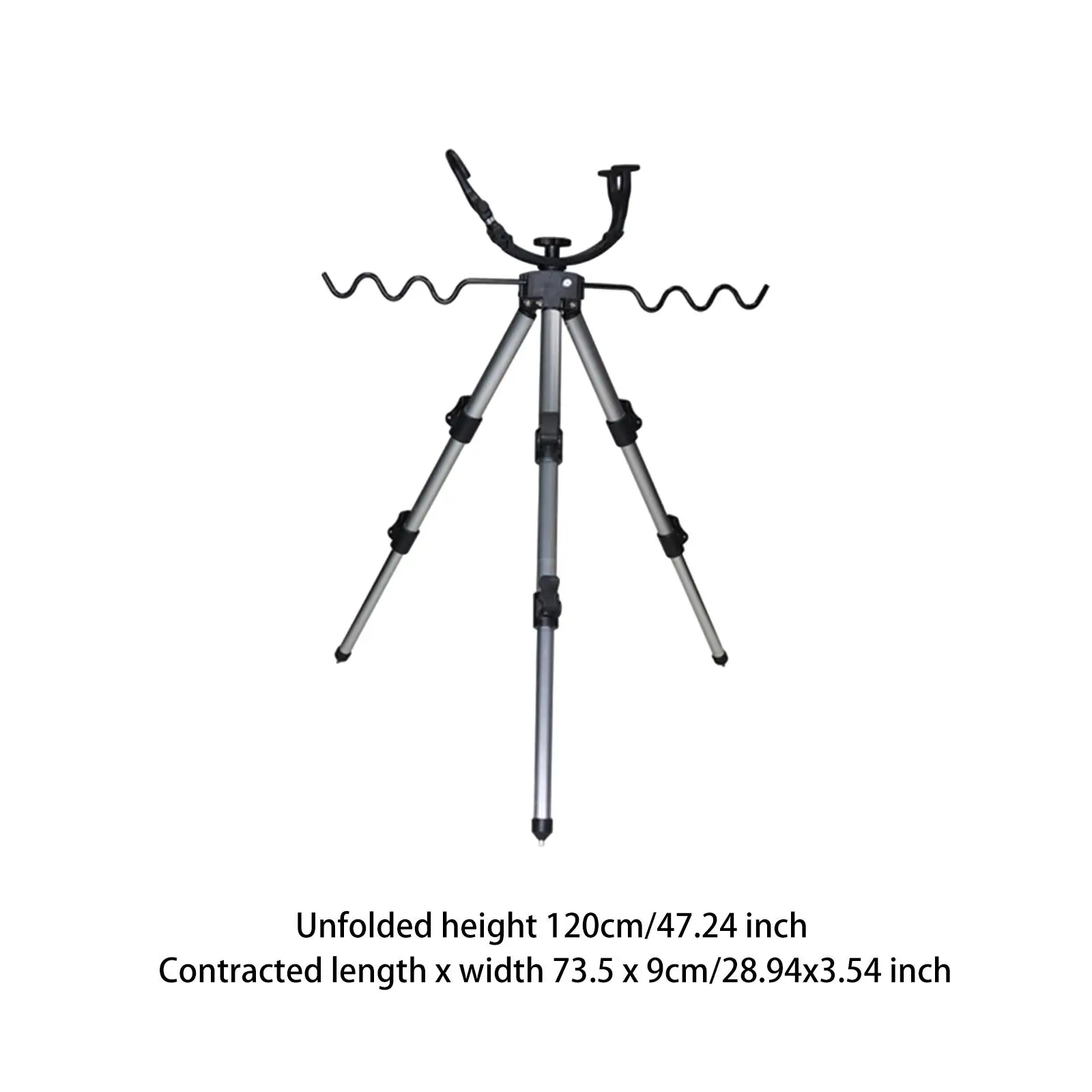 Fishing Rod Holder for All Terrains 7 Fishing Rods Tripod Sea Pole Bracket