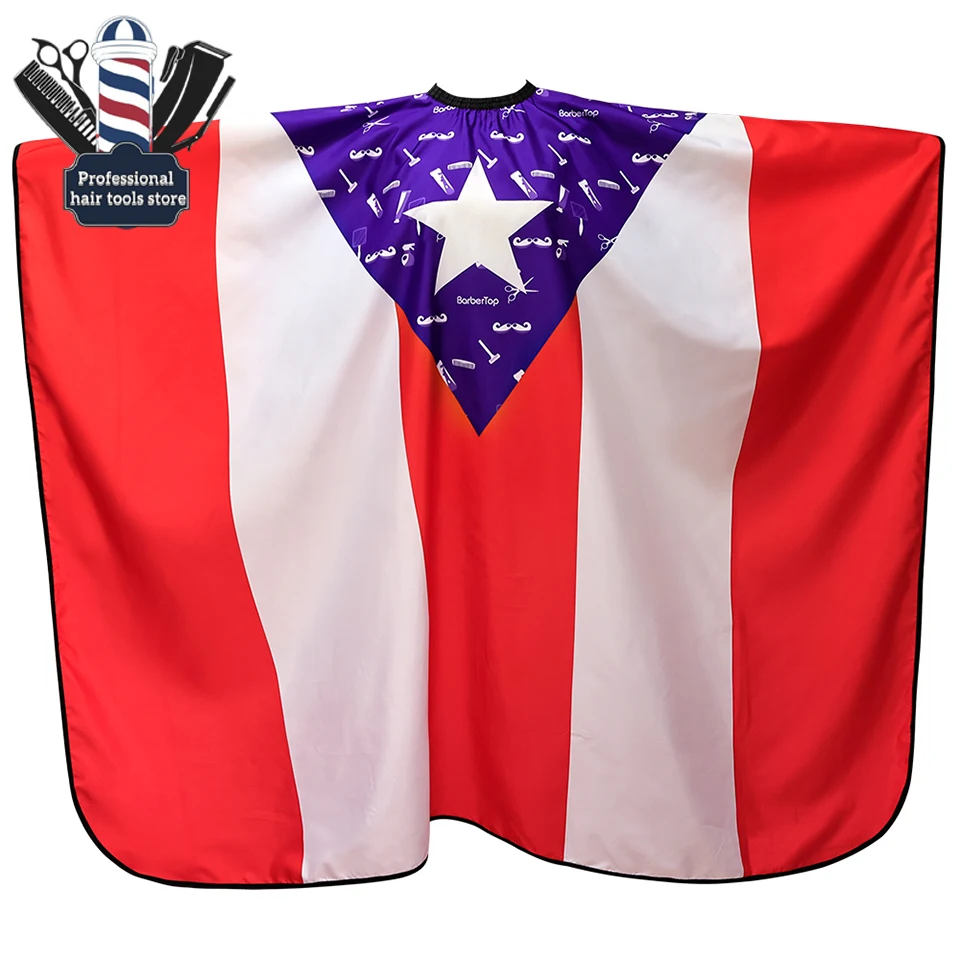 

Фартук для стрижки волос Barbershop, профессиональная Водонепроницаемая антистатическая ткань для стрижки волос