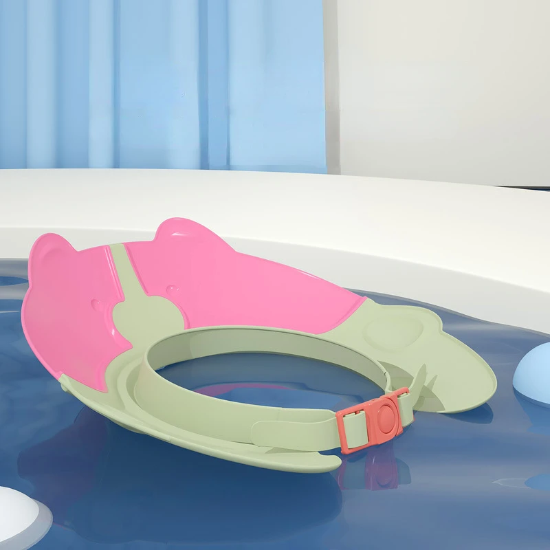 Baby Shampoo Cap Waterproof Protection Silicone Adjustable Shampoo Children's Safety Cover Bath