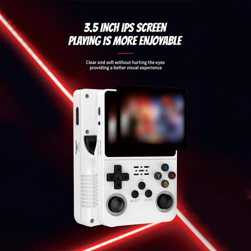 

New R36S Retro Handheld Video Game Console Linux System 3.5 Inch IPS Screen Portable Pocket Video Player R35S Plus