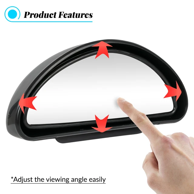 360° Adjustable Car Blind Spot Mirrors 4