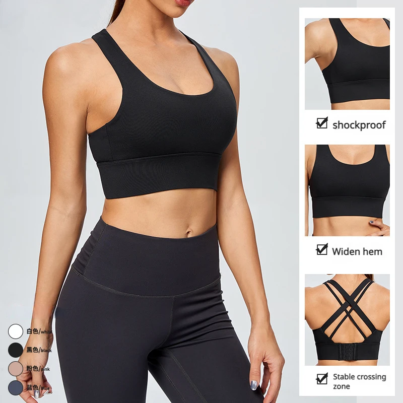 

Sports Bra for Women Gym Push Up Adjustable Sports Bras Workout Crop Top Breathable Sexy Running Athletic Sportswear Clothing