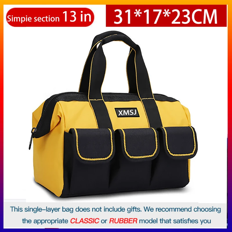 mini tool bag 2022 New Electrician Bag Tool Organizers Portable Multi Pocket Waterproof Tool Kit Function Tool Bag 1680D Oxford Cloth Bag mechanic tool bag Tool Storage Items