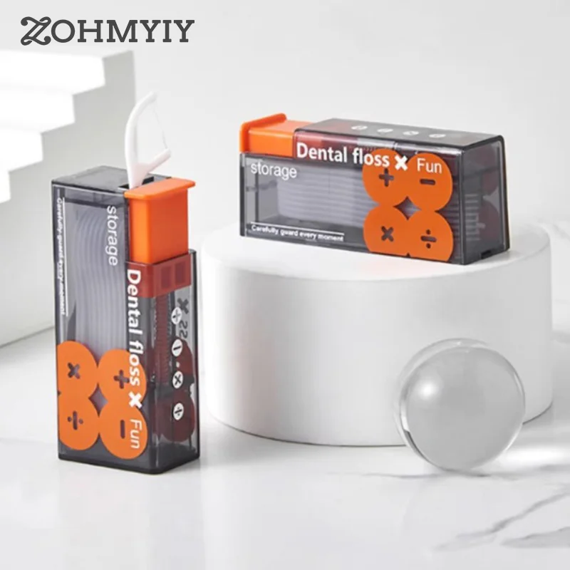 

Dental Floss Dispenser Dental Floss Storage Box Auto Oral Hygiene Care Floss Pick