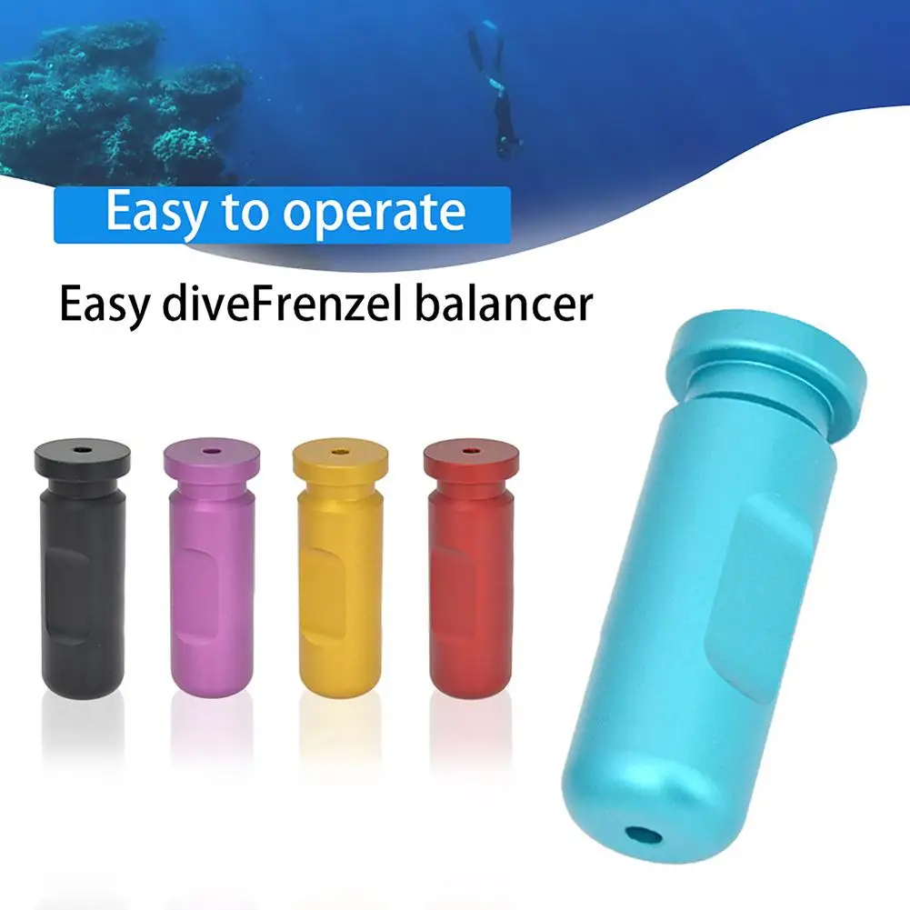Frenzel Ear Equalization Training Tool Freediving Spearfishing Underwater Apnea Ear Pressure Balance Device for Diving