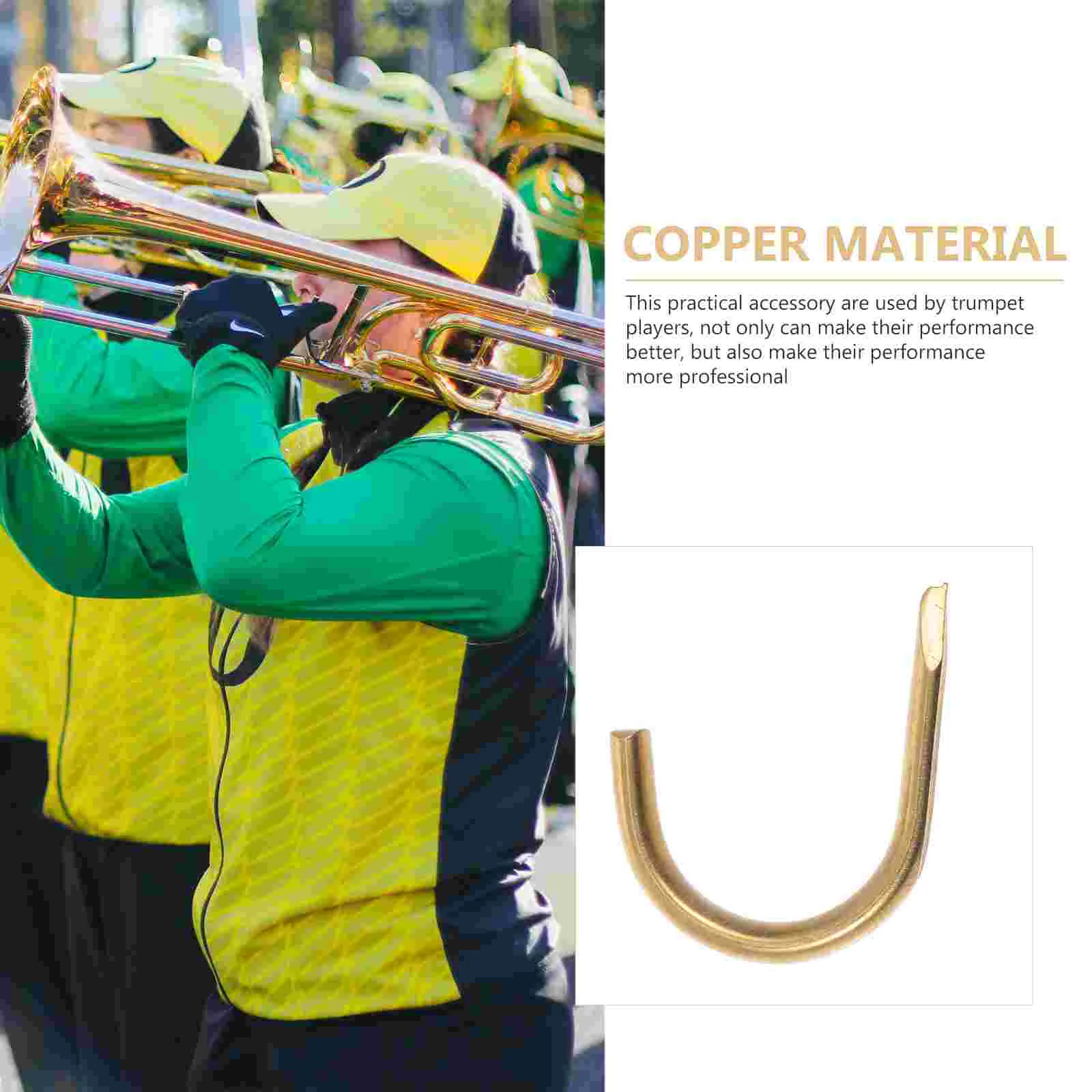 Trumpet Finger Hook Holder B Flat Copper Trumpet Slide Repairing Parts