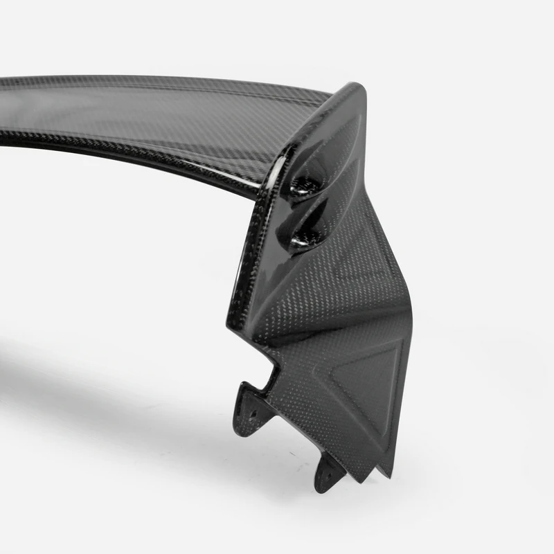 Car Accessories For Mini Cooper R56 Carbon Fiber Roof Spoiler Glossy Fibre JCW Style Rear Wing Part Body Kit Trim Ver.2.11/2.12