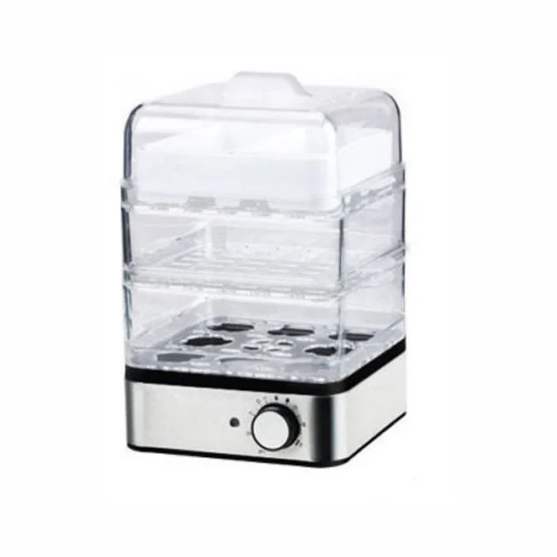 Egg Steamer KY-301 Three Layers Of Steamer Can Cook 24 Eggs At a Time Electric Can Steam Corn At a Fixed Time