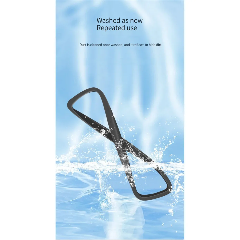 Car Rearview Mirror Silicone Protective Cover Protective Frame Modification Accessories for Model Y/3