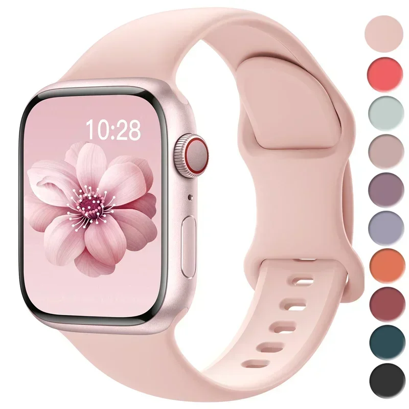 Silicone Sport Band for Smartwatch - Versatile and Durable Strap Bracelet