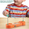 2X Bump Maze Toy Electric Dont Buzz The Wire Game Classic Tabletop Puzzle Game Retro Toys For Family Gathering, Orange 5