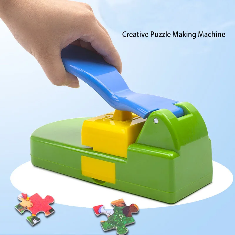 Red /Green Creative Jigsaw Puzzle Making Machine Picture Photo Cutter  Puzzle Maker for 4x6 Puzzles Children's DIY Handmade Toys - AliExpress