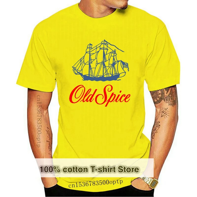 Old Spice Retro Cologne Ship Clipper Deodorante Nautico Aftershave Sailb Harajuku Top Fashion Classic Unique T-Shirt