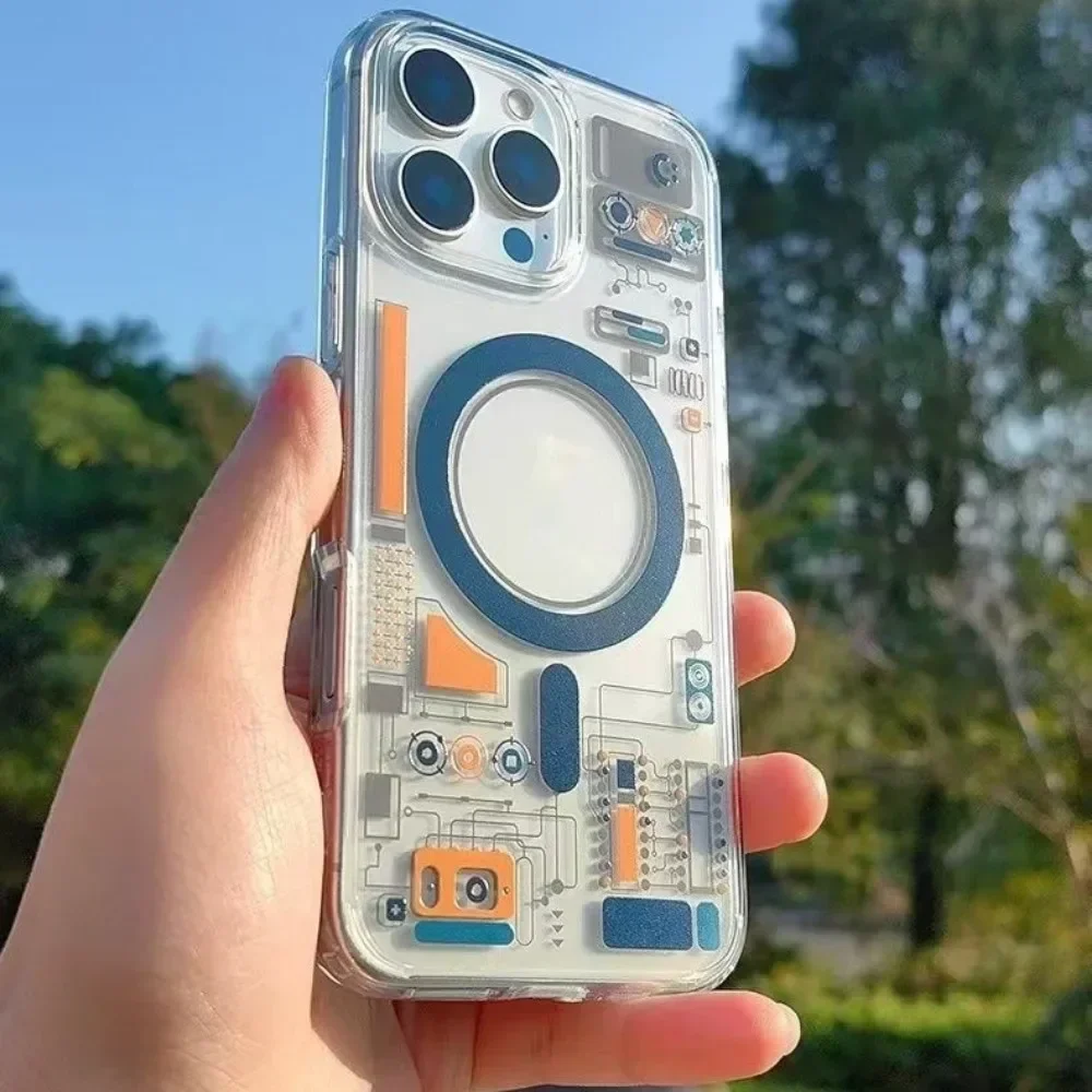 أحدث SPG Design Lab C11 Series حافظة Magsafe شفافة...