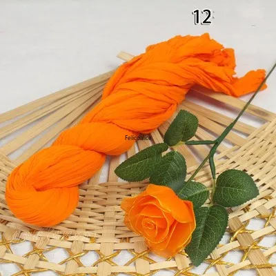 5pcs Silk Flowers For Home Decoration Special DIY Nylon Stocking For Flower Making Nylon Material Flowers For Wedding Décor