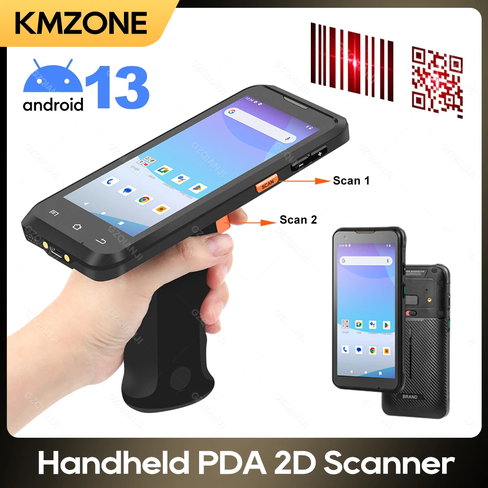

Android 13 PDA Orta Handheld Terminal Inventory Counter Barcode Scanner 1d/2d Data Collector Device with WiFi 4G NFC Bluetooth