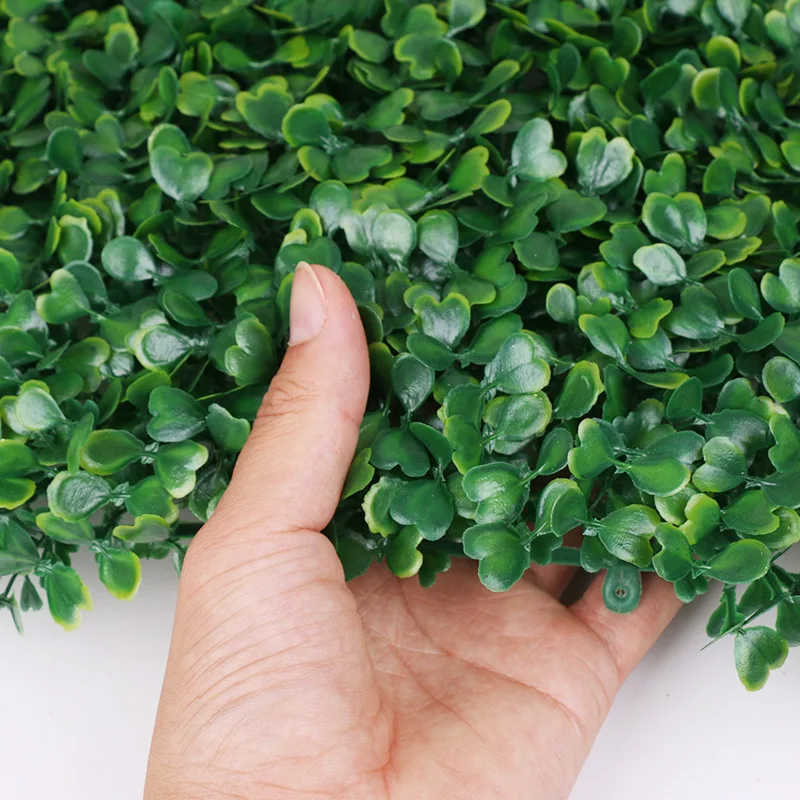 Simulation plant wall fake lawn green plant wall decoration background fake flower landscaping artificial plastic green tur