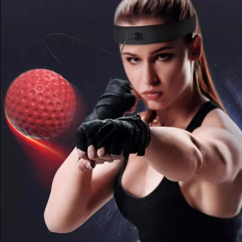 Boxing Ball Punching Ball Speed Reaction Training Home Fitness Exercise Boxing Equipment Gym Exercise Accessories
