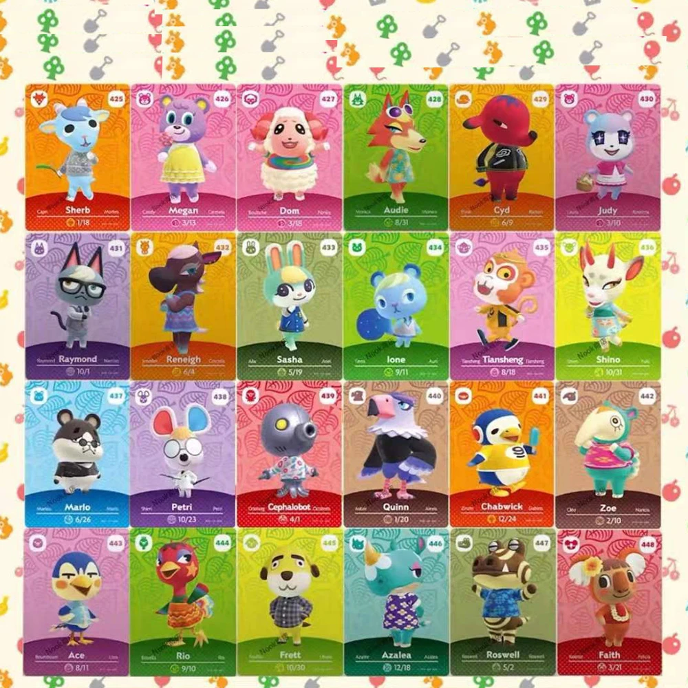 Acnh Serie 5 Switch Animal Crossing Amxxbo New Horizons Amibo Card Shino  Sasha Ione Raymond Ankha Pietro For Switch Wiiu New3ds - Game Collection  Cards - AliExpress