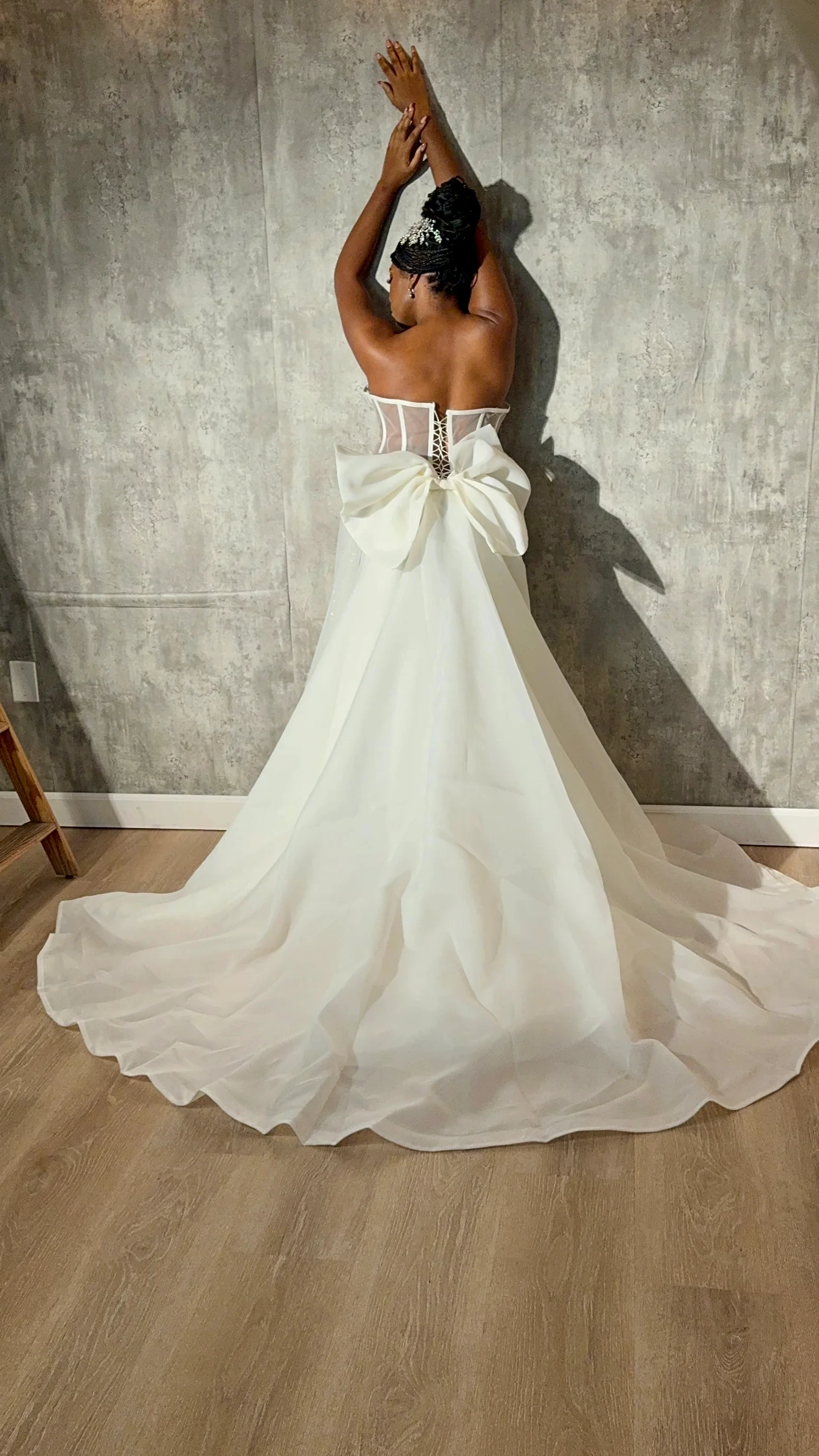 Sexy Bride Wedding Robe And Nightgown Sleeveless Bridal Gowns Photo shoot Maternity Dressing Gown for Photography - 3