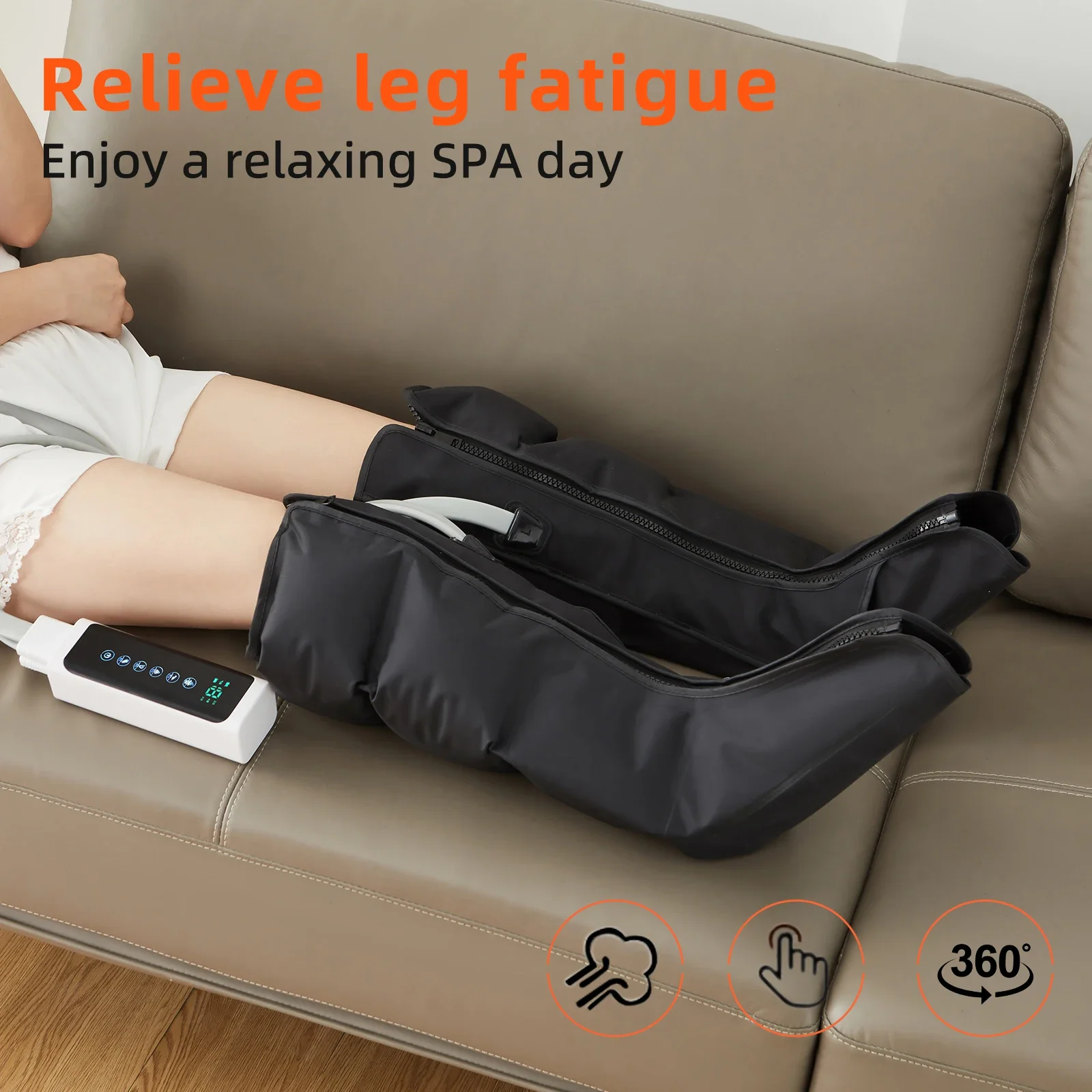 Air Wave Leg Massager for Relaxation and Blood Circulation