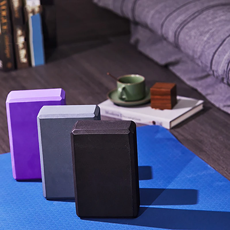 Description Picture 5 of itemYoga Building Blocks Cubes Pilates Bricks Reinforcement Mats Sports Yoga Supplies Exercise Home Exercise Equipment Fitness Eva