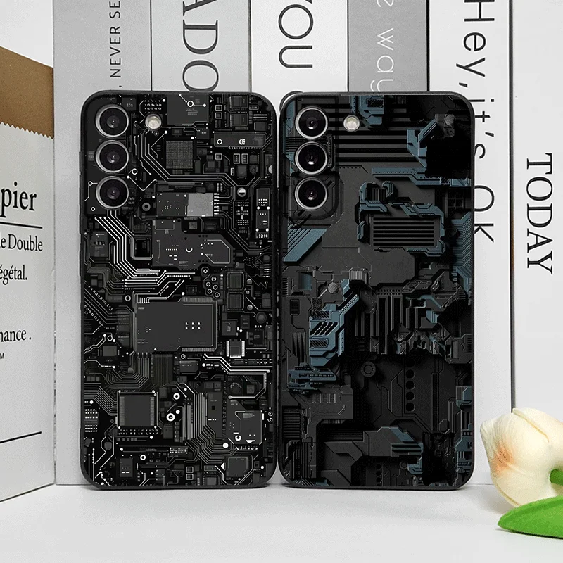 Imitation Circuit Board Pattern Phone Case Cover