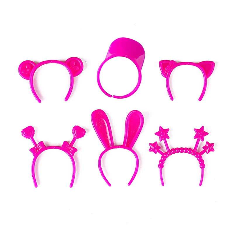 6Pcs Bento Decoration Tools Lunch Bento Box Food Headwear Buffet Sandwich Toppers Decor For Bento Decoration