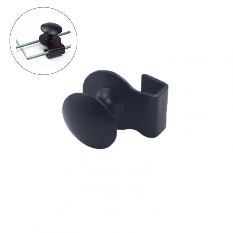 

Wardrobe Knob Glass Door Drawer Handle 5 - 8mm Glass Free Opening Handle Glass Door Clip Display Cabinet Handle Wardrobe Knobs