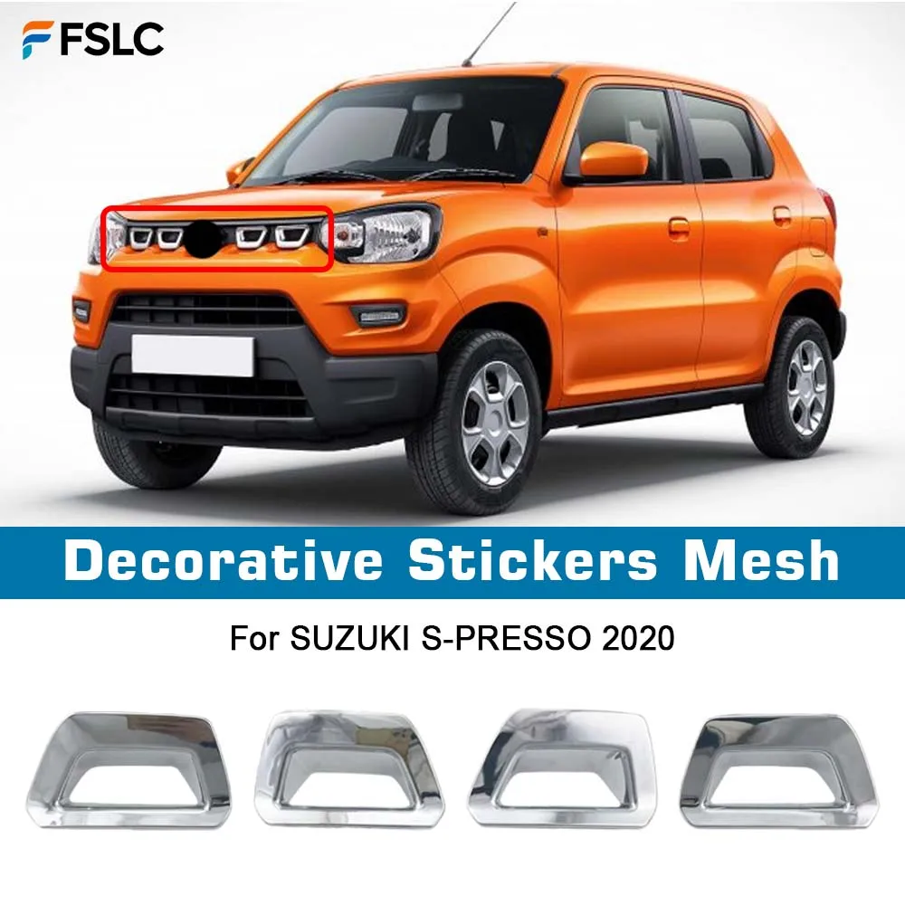 ⭐Genuine⭐ Car Decoration Decorative Stickers S Mesh For SUZUKI S-PRESSO ...