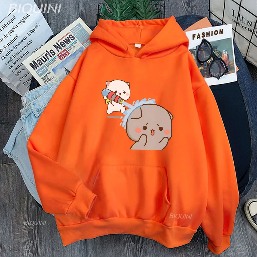 Cute Mochi Peach Cat Kawaii Hoodies Man Sweatshirt Woman Sudaderas  Pullovers Long Sleeve Tops Funny Toddler Girl Clothes - Hoodies u0026  Sweatshirts - AliExpress