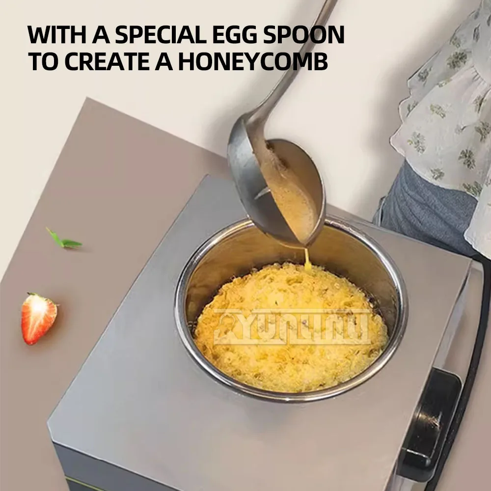 Commercial Egg Fryer Stainless Steel Electric Deep Fryer Intelligent Freidoras De Aceite Aparatos De Cocina