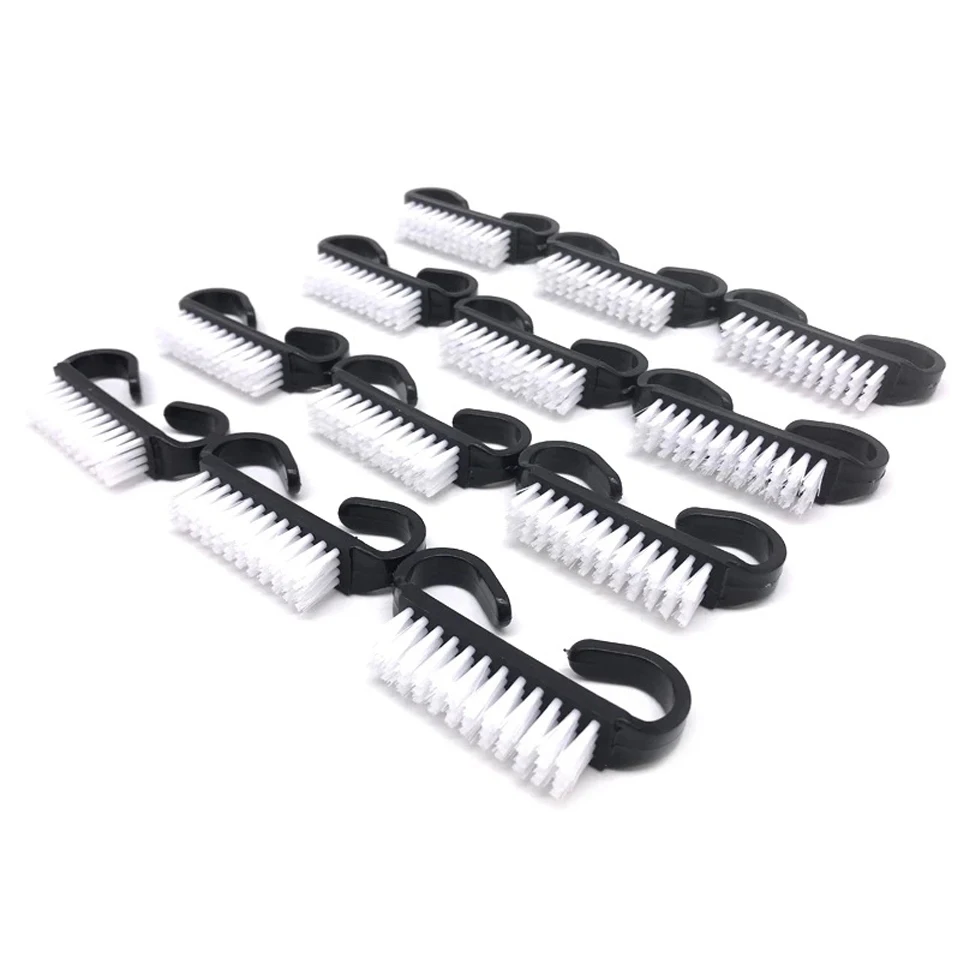 50/100 Nail Dust Brushes Plastic