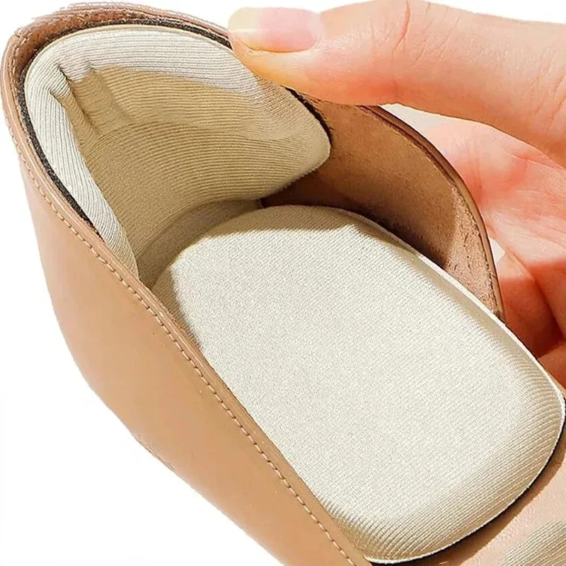 2/6pcs Silicone Gel Insoles Women Heel Spur Pain Relief Foot Cushion High Heels Half Insole Antiwear Protector Sticker Shoe Pads